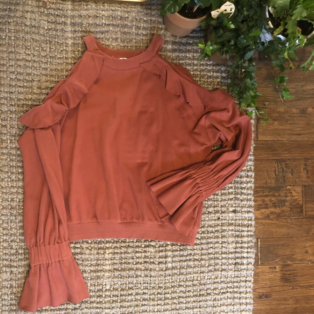 Cold Shoulder Sweater